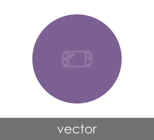 Ícone Joystick Logotipo Ilustração Vetorial — Vetor de Stock