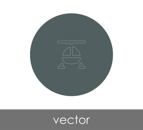 Vektor Illustration Design Des Helikopter Symbols — Stockvektor