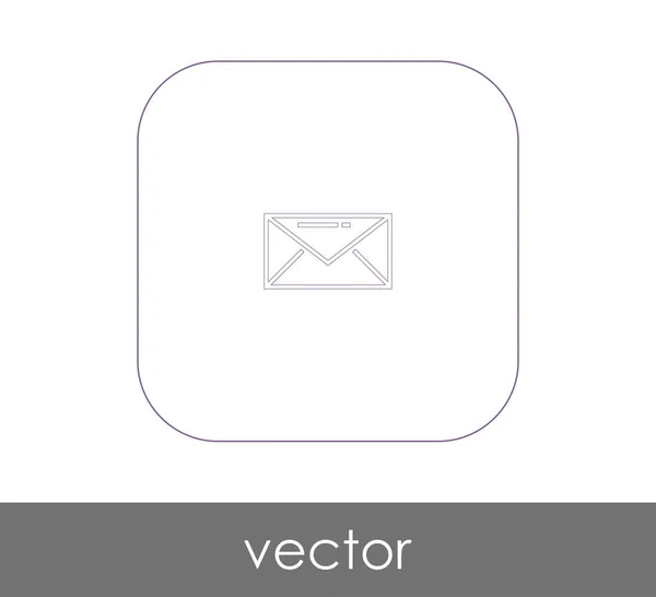 Icono Sobre Logotipo Ilustración Vectores — Vector de stock