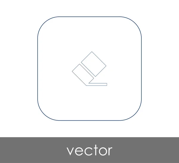 Icono de borrador — Vector de stock