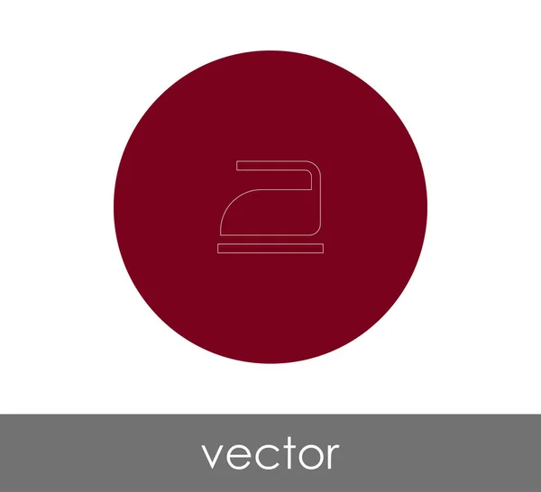 Eisen Symbol Vektor Illustration Logo — Stockvektor