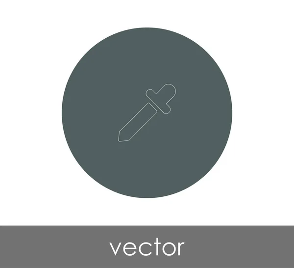 Dropper ikonen — Stock vektor