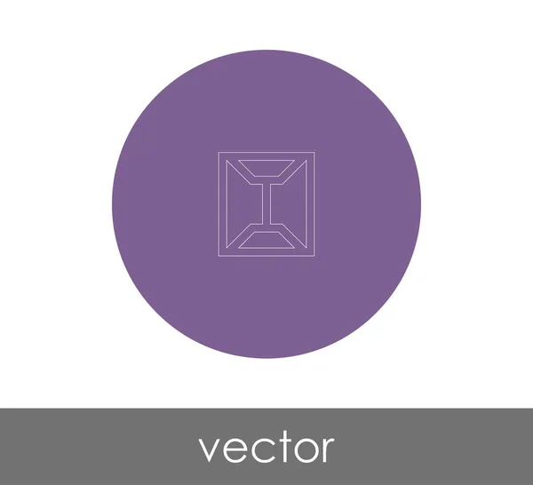 Icono Sobre Logotipo Ilustración Vectores — Vector de stock