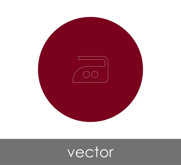 Eisen Symbol Vektor Illustration Logo — Stockvektor