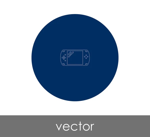 Ícone Joystick Logotipo Ilustração Vetorial — Vetor de Stock