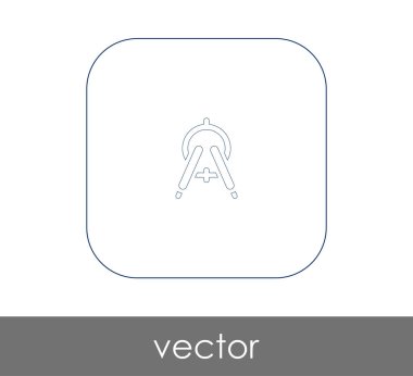 드로잉 나침반 아이콘