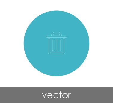 çöp kutusu simgesini