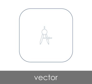 드로잉 나침반 아이콘