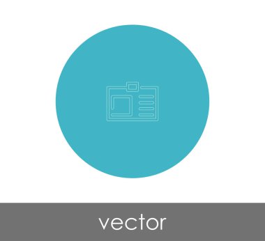 kimlik kartı simgesi