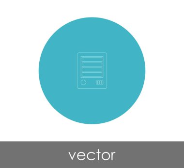 oyun çubuğu simgesi, logo, vektör çizim 