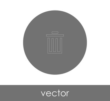 çöp kutusu simgesini