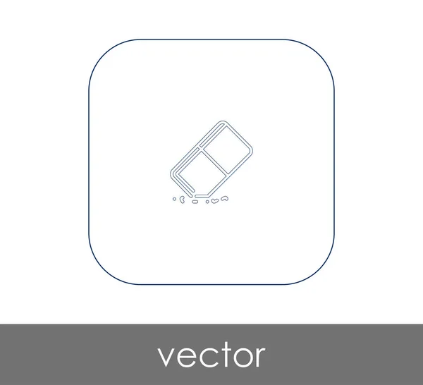 Icono de borrador — Vector de stock