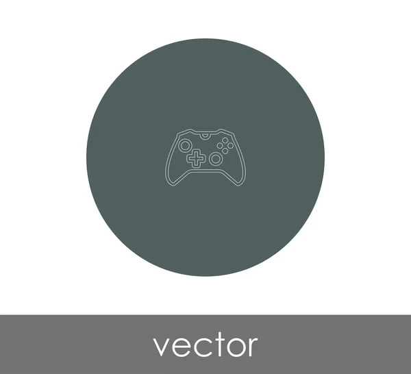 Joystiksikon Logo Vektorillustrasjon – stockvektor