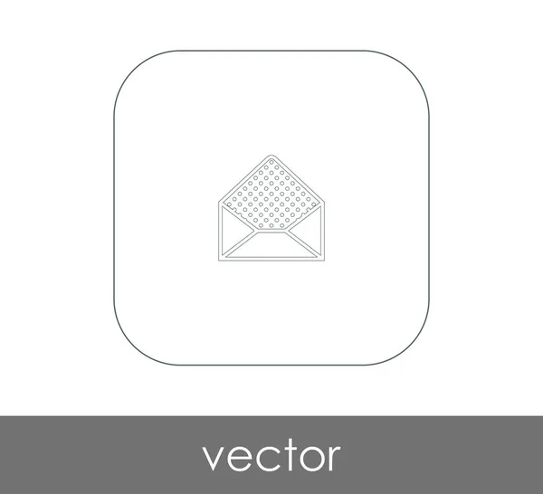 Ikonę Koperty Logo Ilustracji Wektorowych — Wektor stockowy