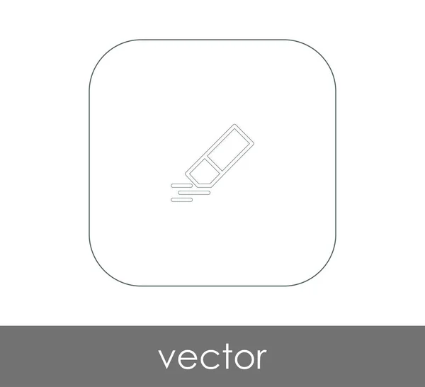 Icono de borrador — Vector de stock