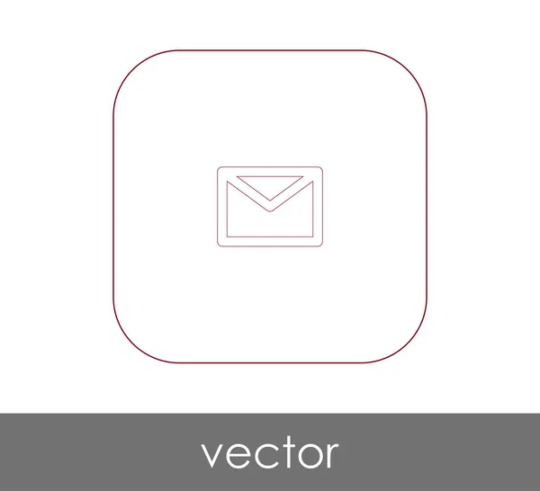 Icono Sobre Logotipo Ilustración Vectores — Vector de stock