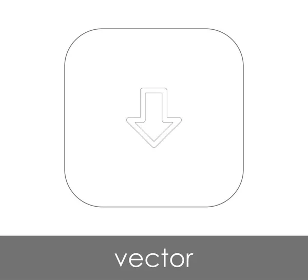 Descargar icono de flecha — Vector de stock