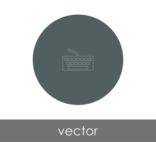 Icono del teclado — Vector de stock
