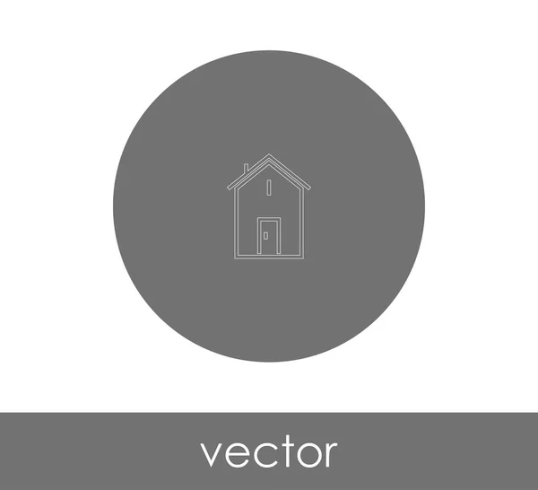 Home Icon Logo Vector Illustration — Stock Vector