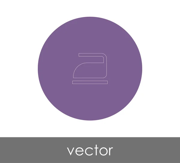 Eisen Symbol Vektor Illustration Logo — Stockvektor