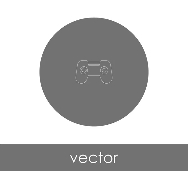 Icône de joystick — Image vectorielle