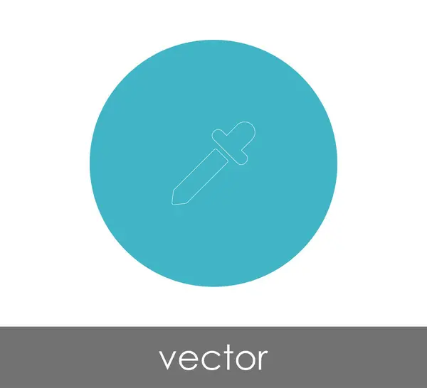 Icono del gotero — Vector de stock