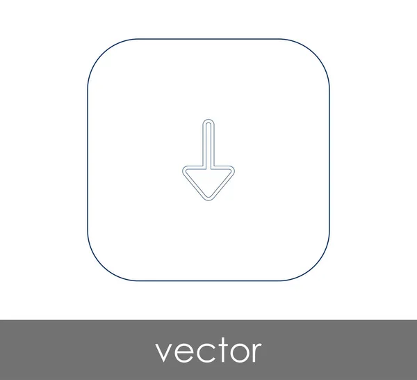 Descargar icono de flecha — Vector de stock