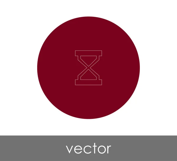 Icône sablier — Image vectorielle
