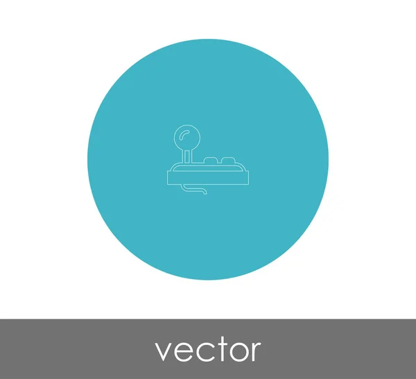 Joystick Icono Vector Ilustración Logotipo — Vector de stock