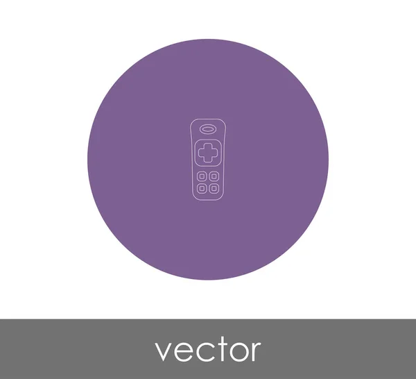 Joystick Icono Logotipo Vector Ilustración — Vector de stock