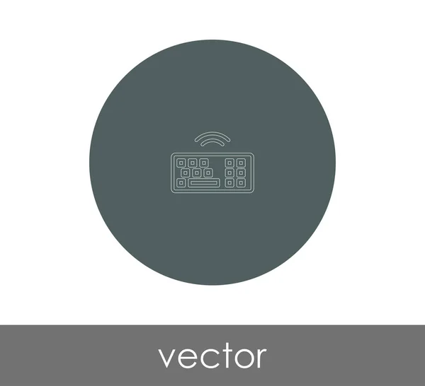 Icono del teclado — Archivo Imágenes Vectoriales