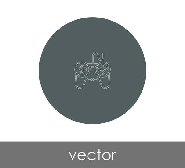 Icône de joystick — Image vectorielle