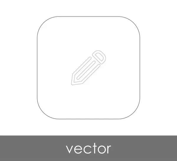 Editar icono de concepto — Vector de stock