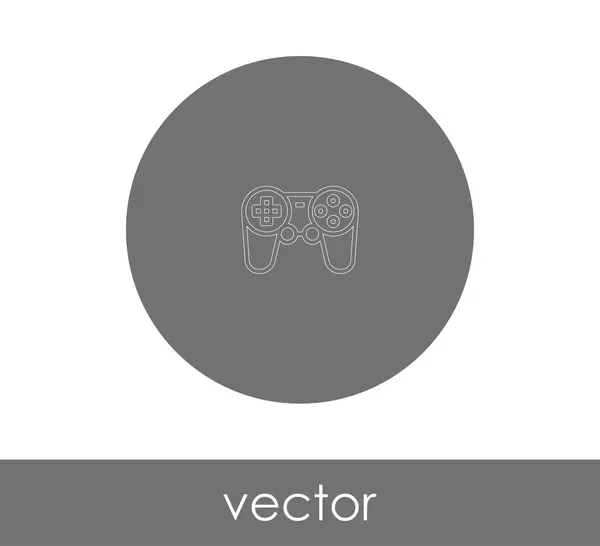 Icône de joystick — Image vectorielle