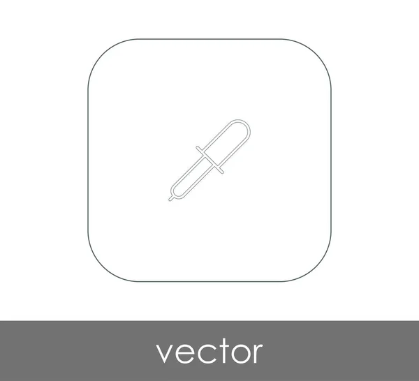 Icono del gotero — Vector de stock