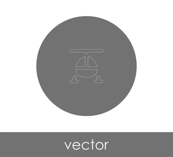 Vektor Illustration Design Des Helikopter Symbols — Stockvektor