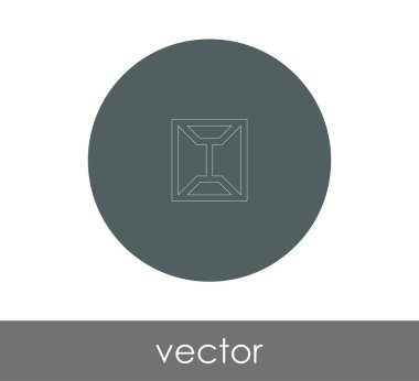 zarf simgesi, logo, vektör çizim 