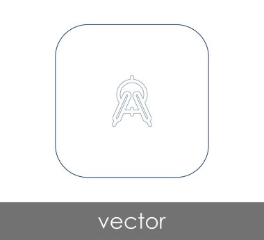 드로잉 나침반 아이콘