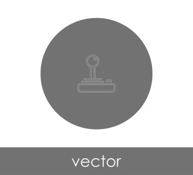 oyun çubuğu simge vektör çizim, logo