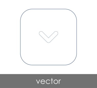 işaret simgesini işaretle, vektör illüstrasyonu