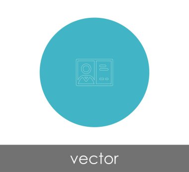 kimlik kartı simgesi