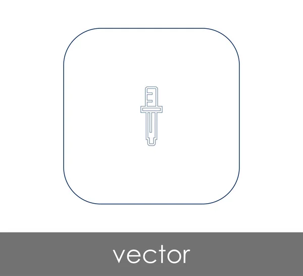 Dropper icon — Stock Vector