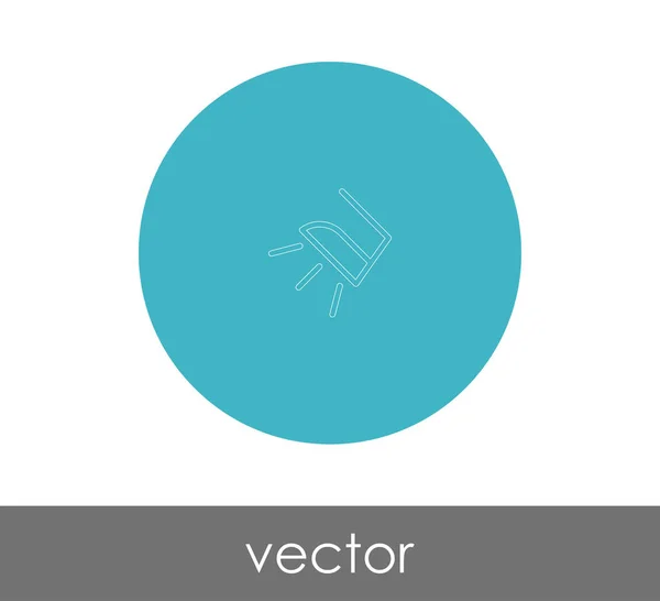 Eisen Symbol Vektor Illustration Logo — Stockvektor