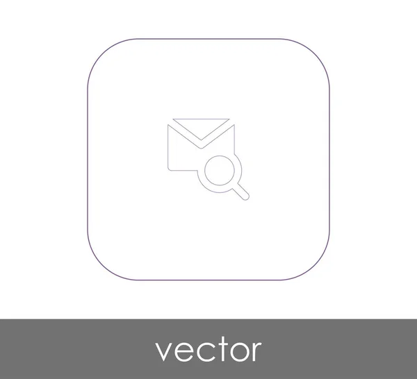 Search email icon — Stock Vector