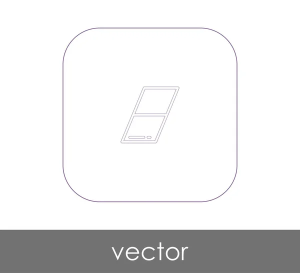 Icono de borrador — Vector de stock