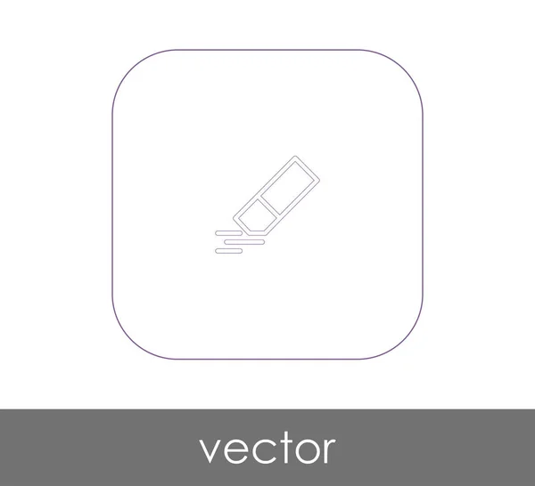 Icono de borrador — Vector de stock