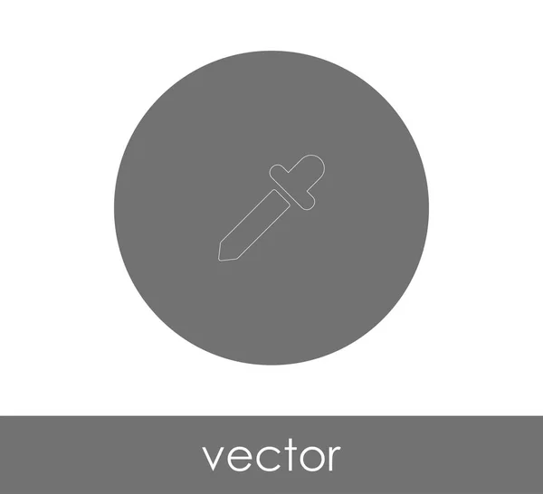 Піктограма веб крапельницею — стоковий вектор