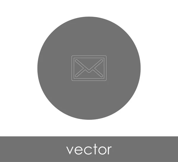 Icono Envolvente Vector Ilustración — Vector de stock