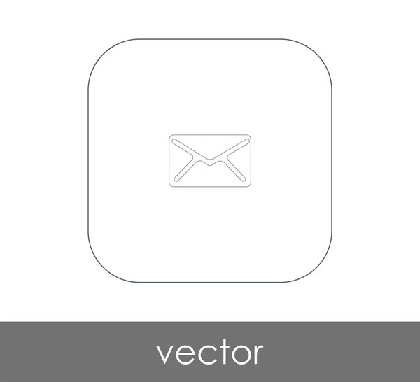 Icono Sobre Logotipo Ilustración Vectores — Vector de stock