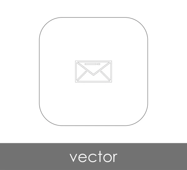 Umschlag-Web-Ikone — Stockvektor